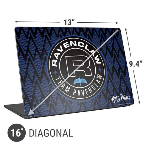 Wizarding Worlds Harry Potter Team Ravenclaw Universal Laptop 16in (13 x 9.4in) Skin